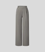 Eleganckie elastyczne spodnie z kieszeniami